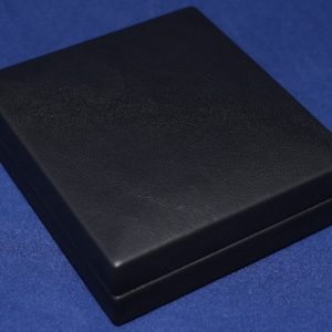 Case "black, imitation leather"