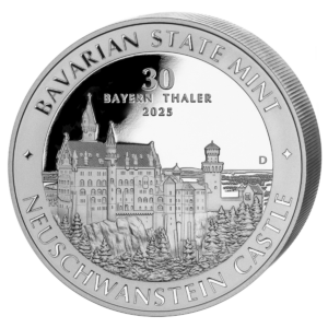30 Bayern Thaler - 1 Kg Feinsilber
