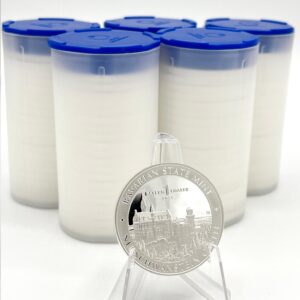 100 x 1 Bayern Thaler - 100 Unzen im Tube - Silber Investment-Paket XL